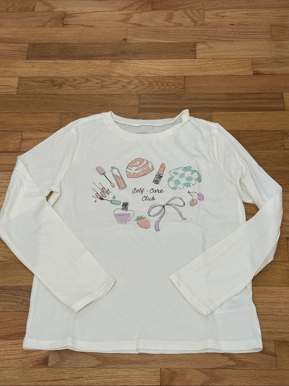2 girls long sleeve cotton t’s
